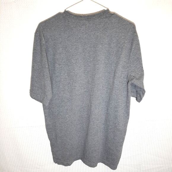 Duluth Trading S T-Shirt Men Gray Longtail Relaxed Fit Take On Life Graphic - Picture 5 of 5